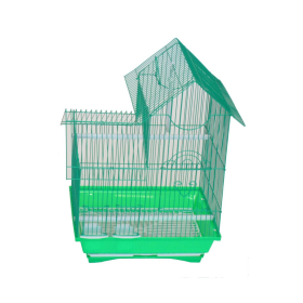 YML Villa Top Cage (Color: Green, size: Medium - 13.3" x 10.8" x 17.8")