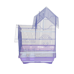 YML Villa Top Cage (Color: purple, size: Medium - 13.3" x 10.8" x 17.8")