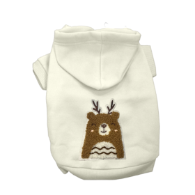 Cuddle Antler Bear (Color: Cream, size: small)