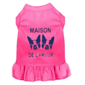 Maison De L' Amour (Color: Hot Pink, size: small)