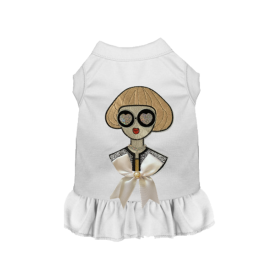 Ms.Vogue (Color: White, size: small)