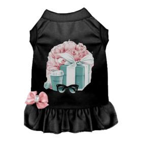 Springtime at Sniffany (Color: Black, size: small)