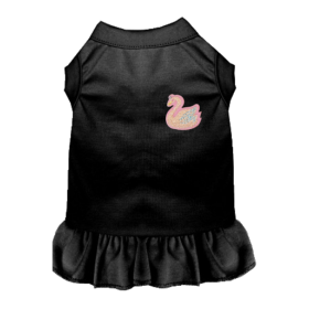 Everyday Swan Top/Dress (Color: Black, size: X Large)