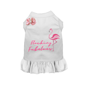 Flocking Fabulous (Color: White, size: X Large)