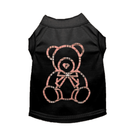 Furberry Bear Tee (Color: Black, size: 2X Large)