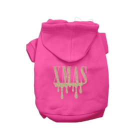 Holiday Drip Hoodies (Color: Pink, size: medium)