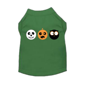 Boo Crew Faces Graphic Dog Tee (Color: Grey, size: XL)