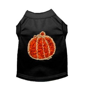 Chiffon Rose Halloween Pumpkin Shirt (Color: Black, size: large)
