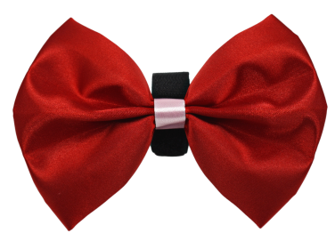 PR3001VA|Pets Ribbons (Color: Red-Pink, size: 4")