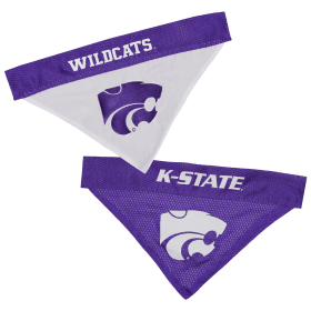 Kansas State Reversible Bandana (size: S-M)
