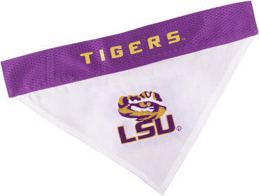 Louisiana State Reversible Bandana (size: L-XL)