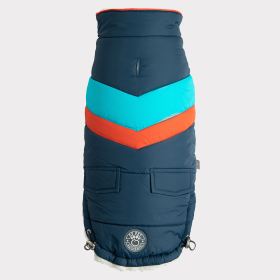 GF Pet  Alpine Puffer (Color: Dark Blue, size: 2XL)