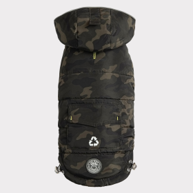 GF Pet  Recycled Parka (Color: Camouflage, size: 4XL)