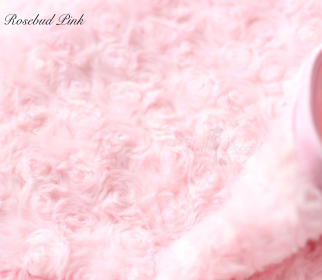 Rosebud Dog Blanket (Color: Pink, size: Throw)