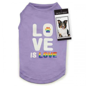 ZZ Love is Love Tank (Color: purple, size: XL)