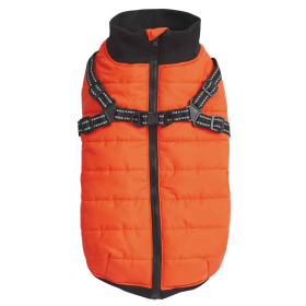 GG Polar Excursion Harness Coat (Color: Orange, size: medium)