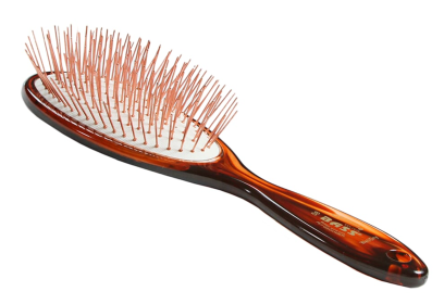 Bass Brushes- Style & Detangle Pet Brush (Color: Tortoise, size: large)
