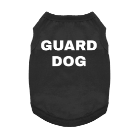 Guard Dog Shirt (Color: Black, size: 3X-Large)